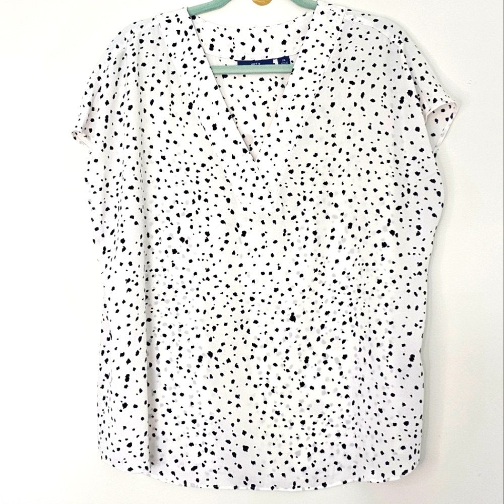 Apt 9 Dressy Blouse Shirt Size XL